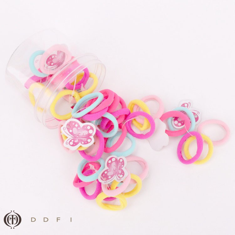Ddfi New Korean Affordable Hairbands Hair Tie Elastic Children