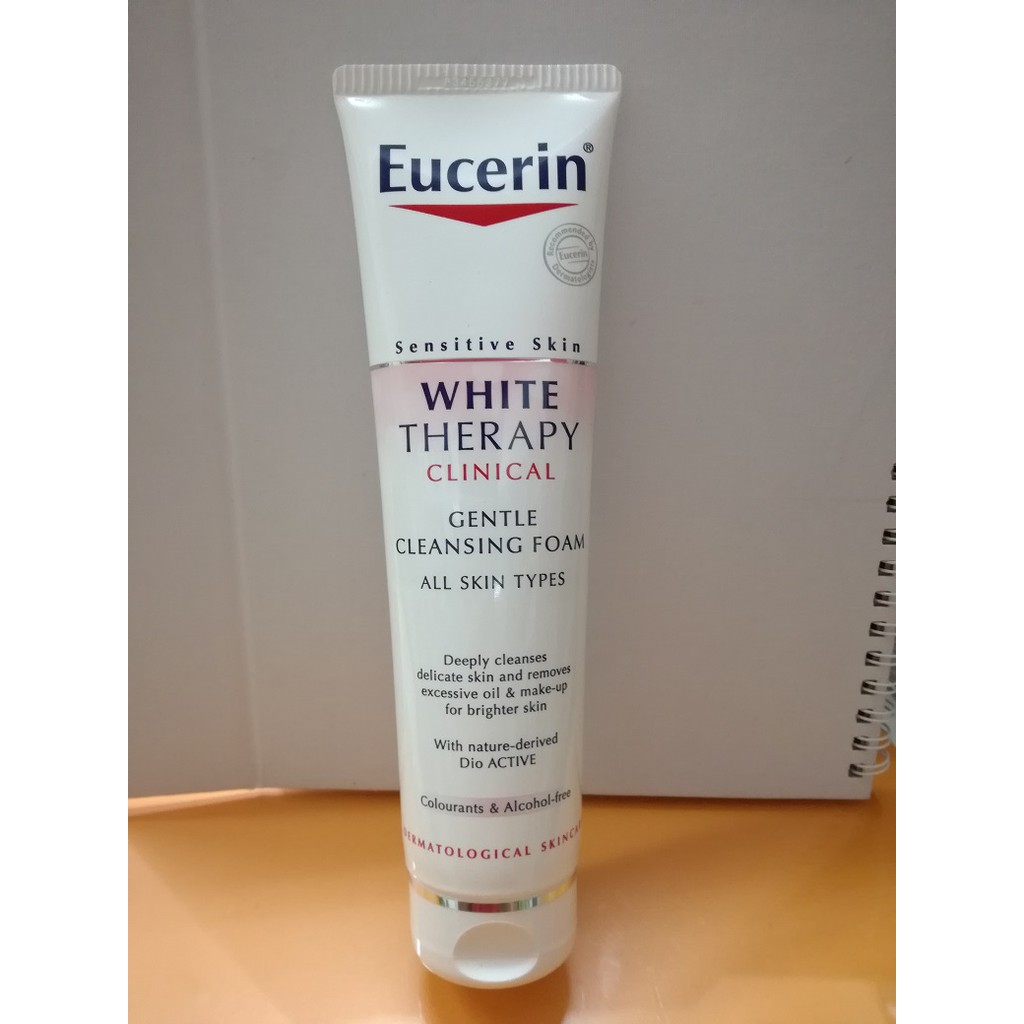 EUCERIN White Therapy Gentle Cleansing Foam 150ml | Shopee ...