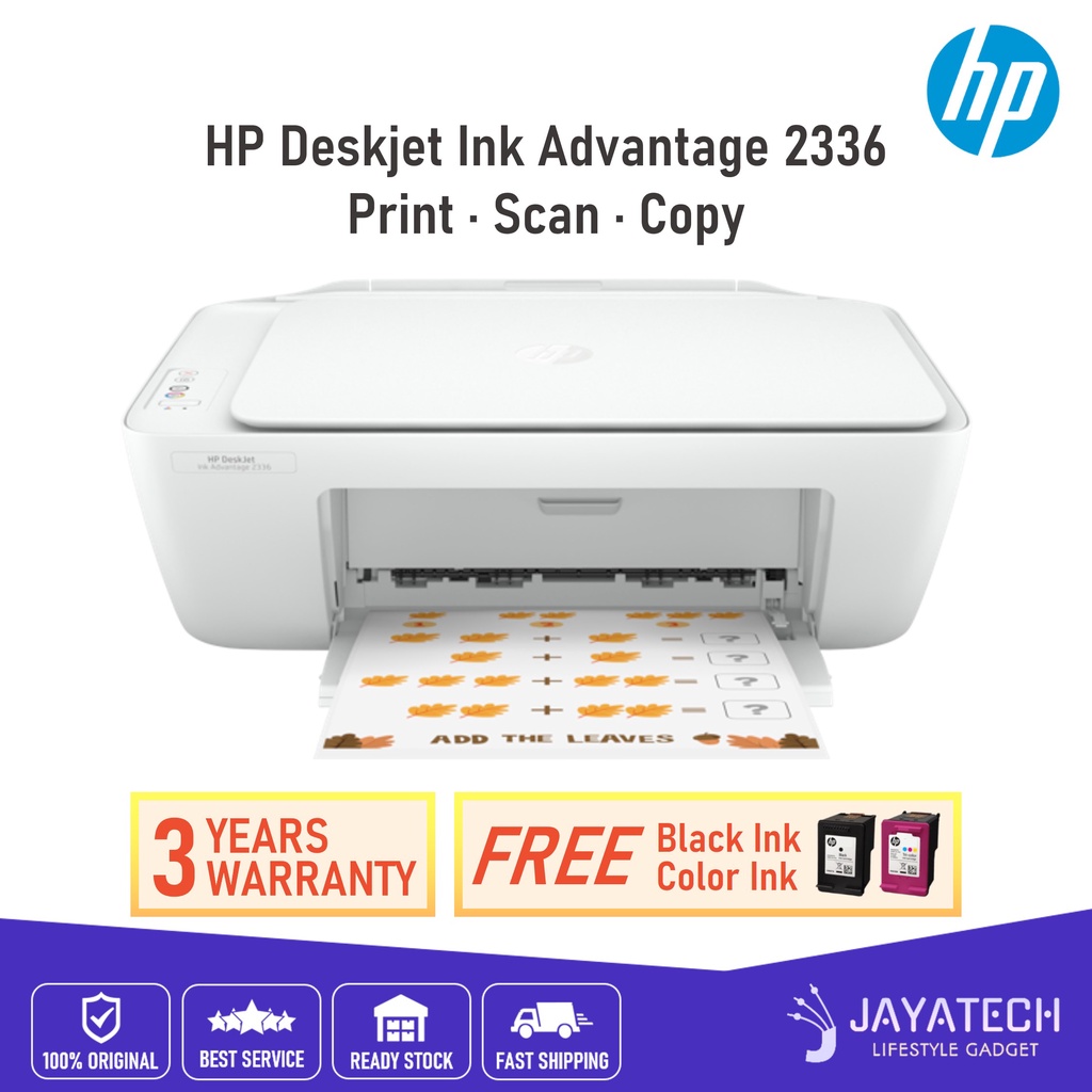 HP DESKJET 2336 INK ADVANTAGE ALL IN ONE PRINTER PRINT SCAN COPY WITH ...