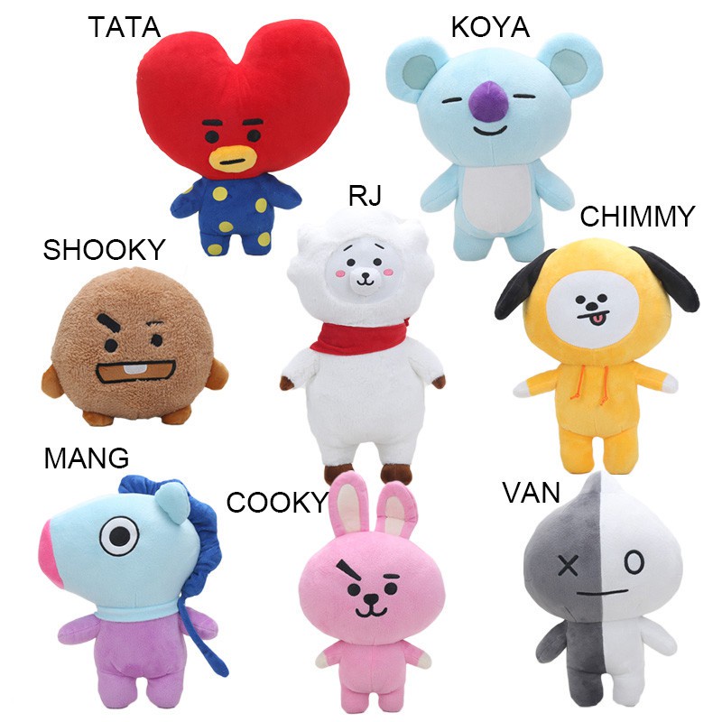 bts stuffed animal