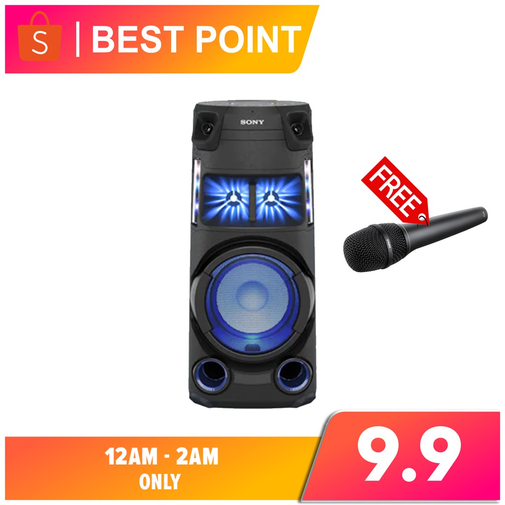 Home audio system mhc v43d как подключить блютуз