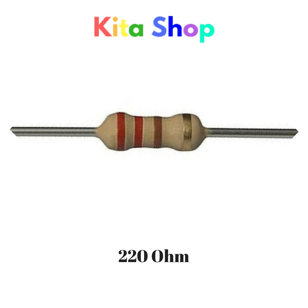 Resistor 220 Ohm Carbon 0 25w Shopee Malaysia