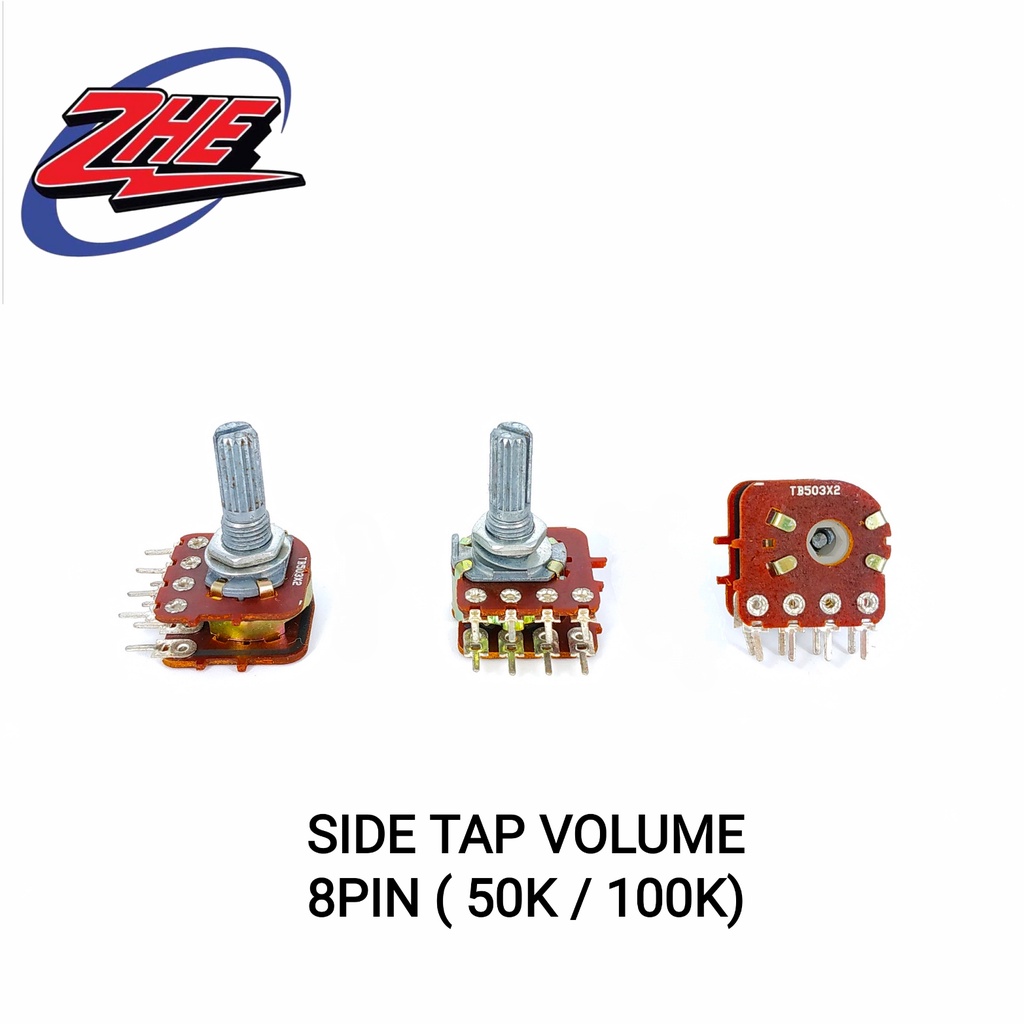 SMALL DUAL STEREO 8 PIN VR VOLUME CONTROL/ SELECTOR SWITCHES