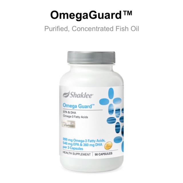 Shaklee omega guard (90 softgels) Shopee Malaysia