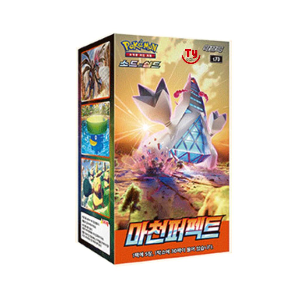 Pokemon cards towering perfection s7d booster box korean ver 30pack 