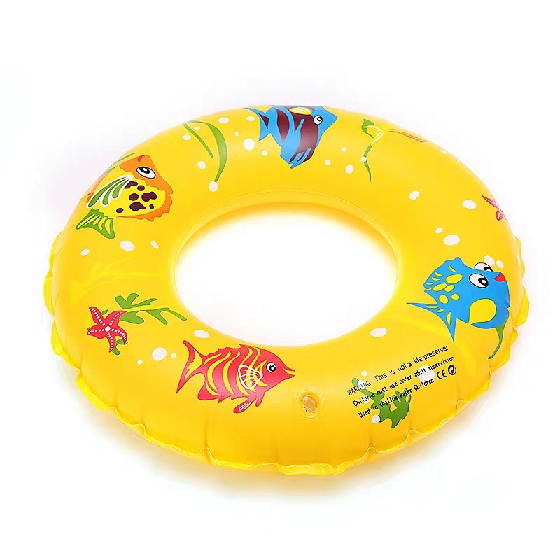 Kid colorful swim ring pool float 