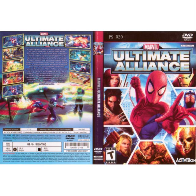 Marvel Ultimate Alliance PSP MANUAL ONLY Insert Authentic ...