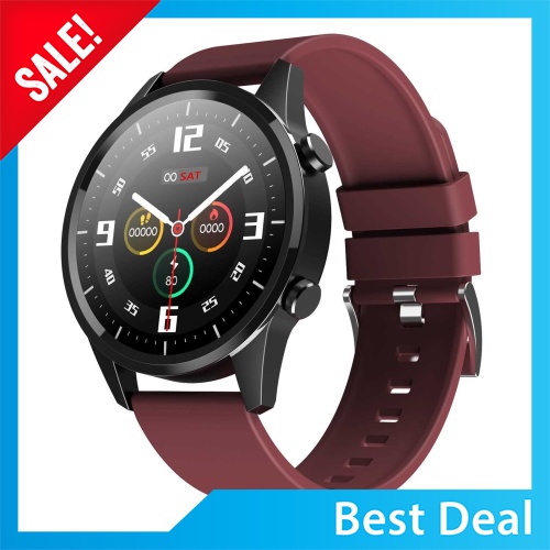 Best Deal 1.28'' Smart Watch Full Touch Heart Rate Blood Pressure Detecting Multi-Sport Mode Scientific Sleep Sedentary