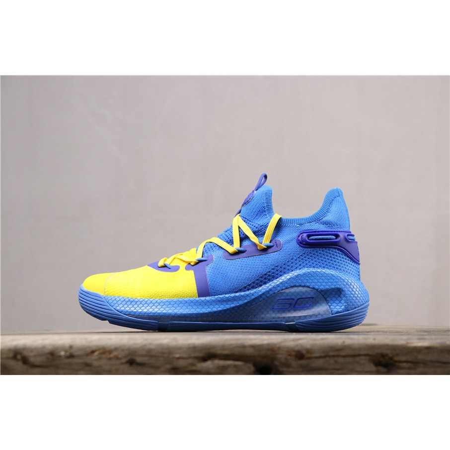 curry 6 blue