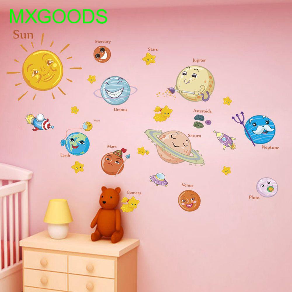 School Poster Bedroom Decor Children Mural Wall Stickers