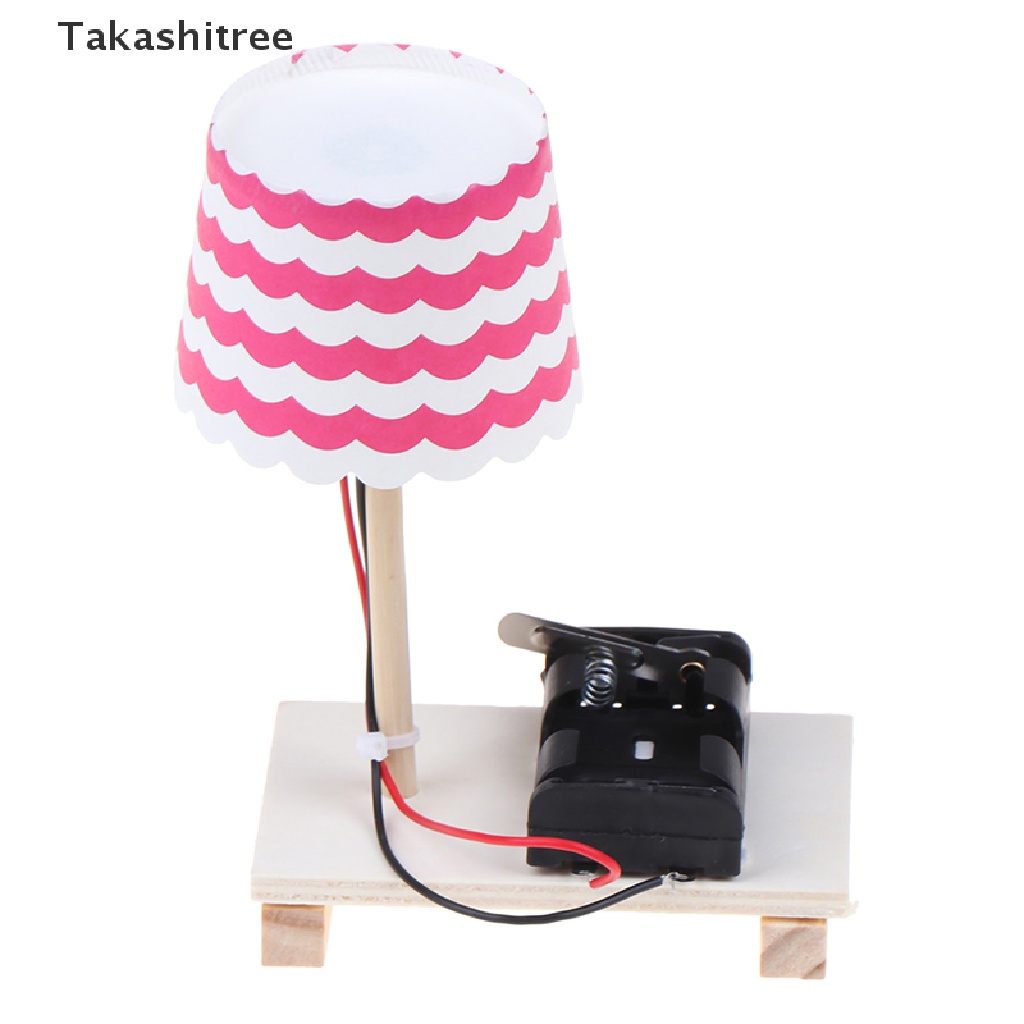 Must Versatile Takashitree/ Kids Science Experiment DIY Toys Mini Wooden Table Lamp Gizmo Set Popular - Image 2