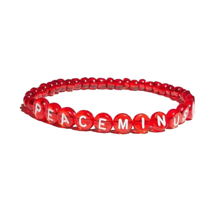 リバーシブルタイプ peaceminusone ALPHABET BRACELET - 通販