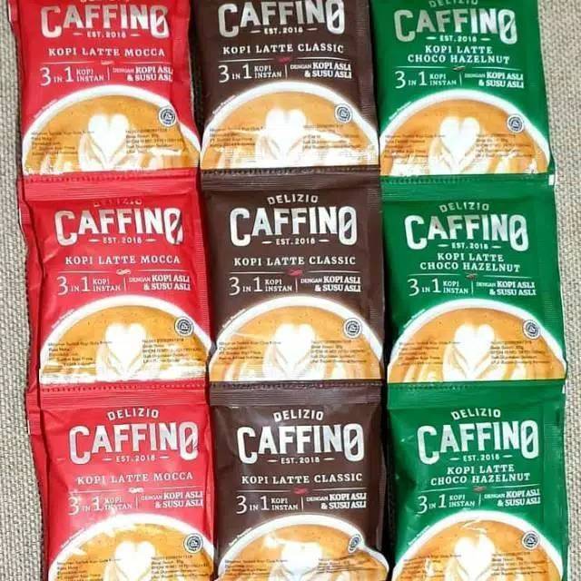  CAFFINO  Coffee Latte  MOCCA 3in1 20GR X 1 pcs Shopee 