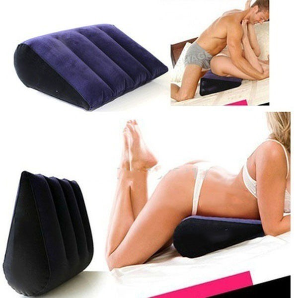 Wedge Ramp Sex Pillows Cushion Inflatable Love Aid Furniture