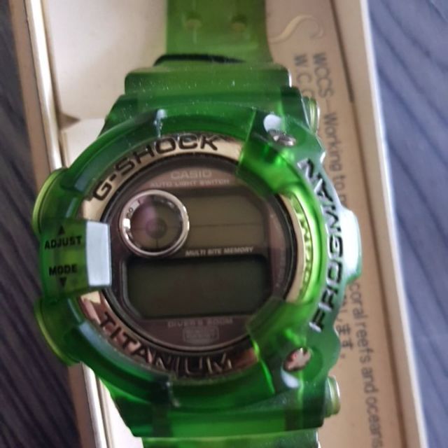 g shock frogman green