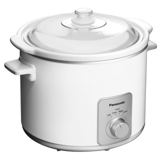 Panasonic NF-N50 Slow Cooker with 5L Capacity, 3 Heat Setting & Side ...