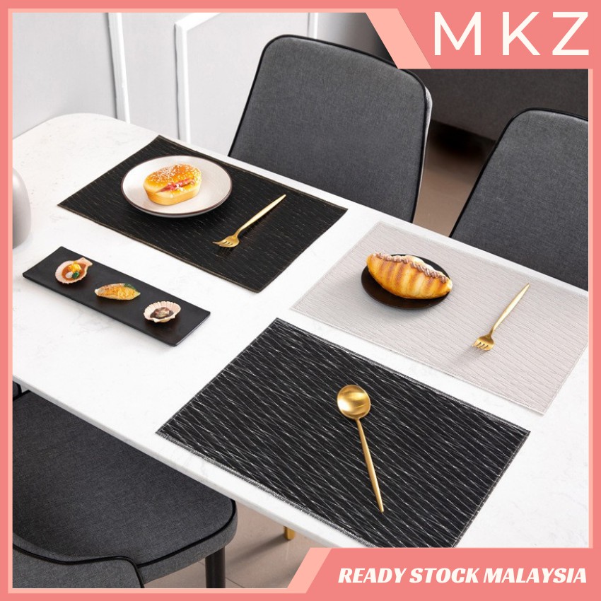 READY STOCK Placemat Dining Table Lapik Alas Pelapik Meja READY STOCK Placemat Dining Table Lapik Alas Pelapik Meja