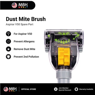 Image of MBH Aspirar V50 Handheld Vacuum 32mm Dust Mite Brush Attachment