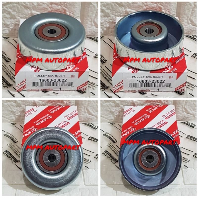 Pulley Bearings pully Poly tensioner ac fan belt avanza 1.5 1500cc
