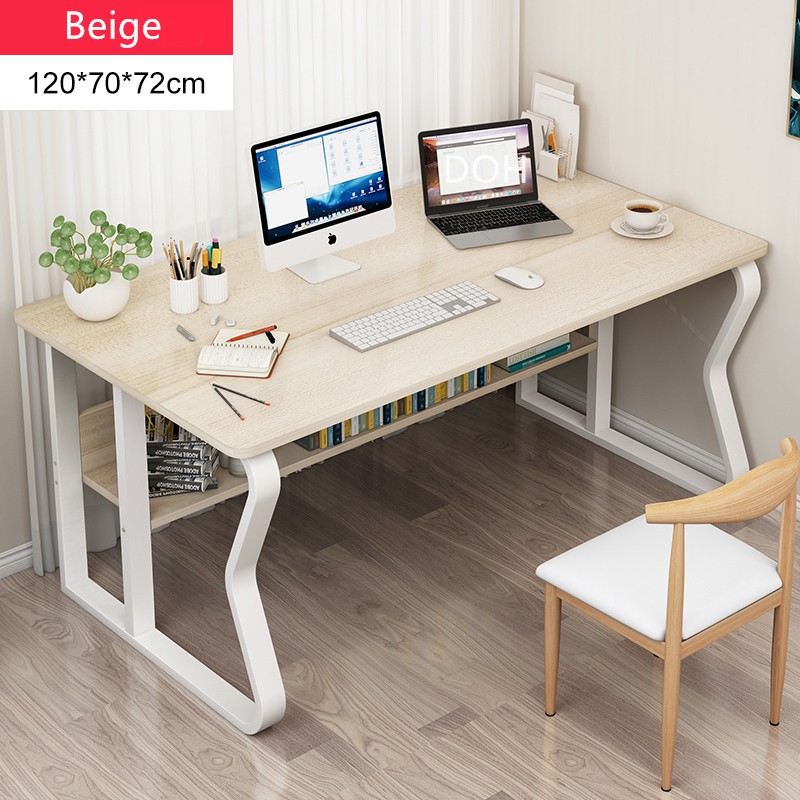 Modern Home Office Desk Living Room Wood Table Workstation