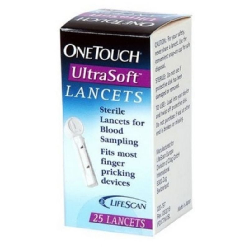 [RAYA SALE] One Touch Ultra Soft Lancets (25's/100's) Shopee Malaysia