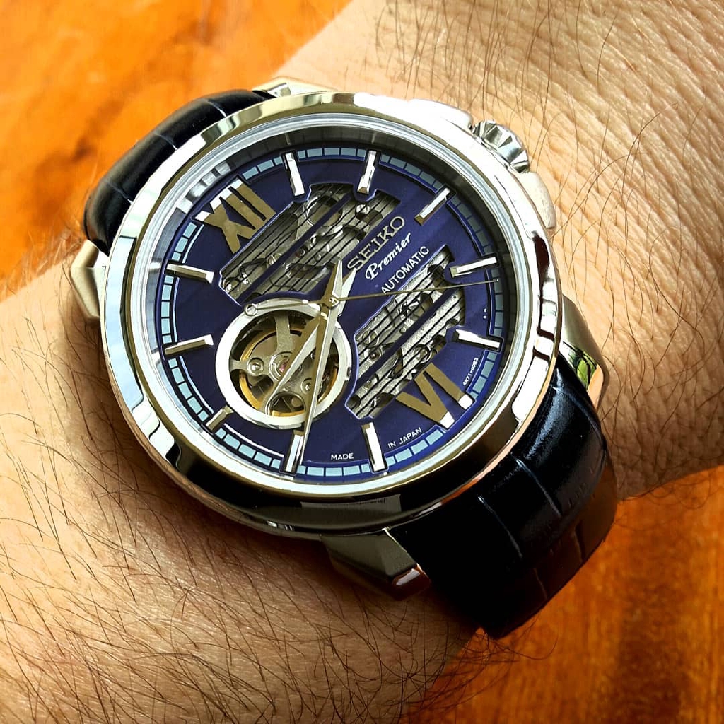 seiko skeleton automatic