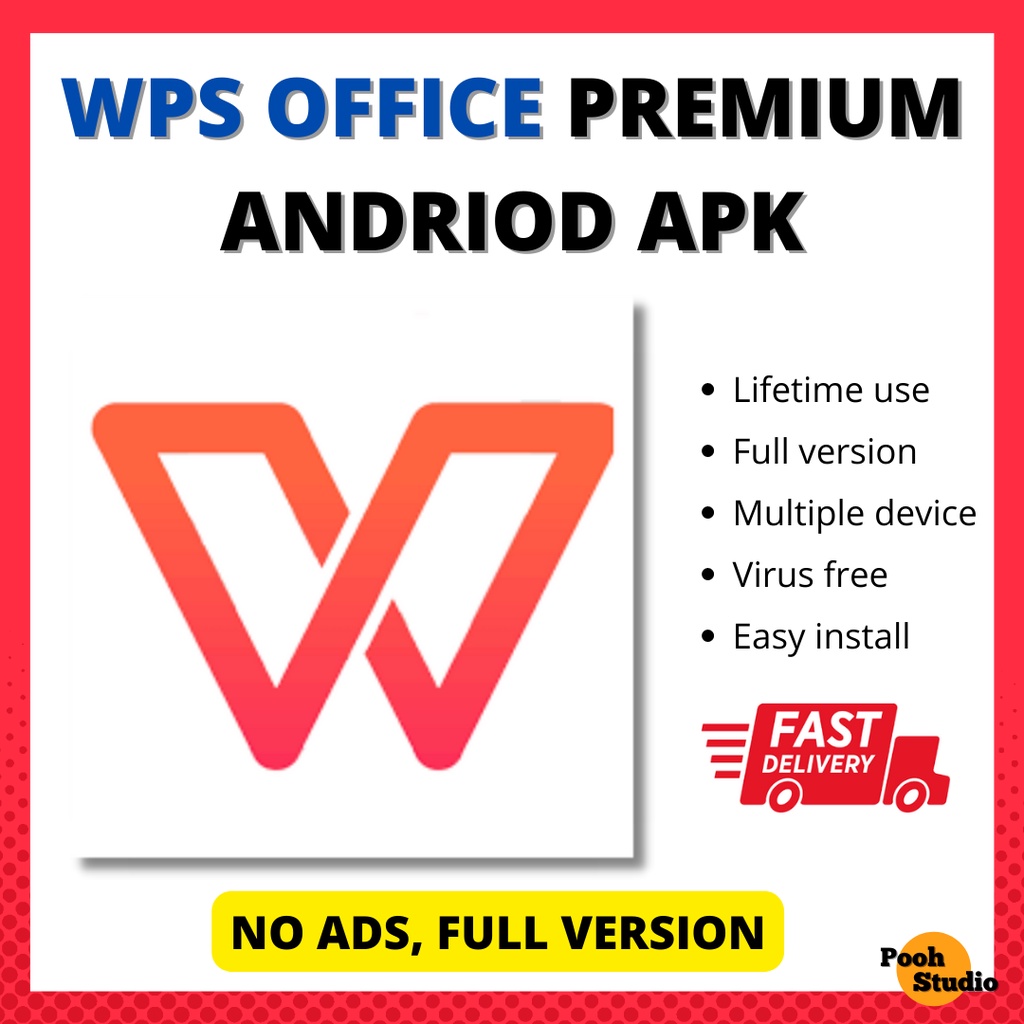 2023 Android APK] WPS Office (Pro Unlocked) Premium apk Lifetime use Full  version | Shopee Malaysia