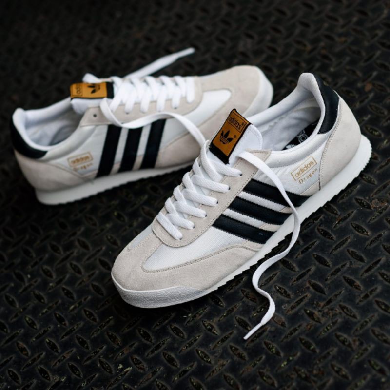 adidas dragon white and black