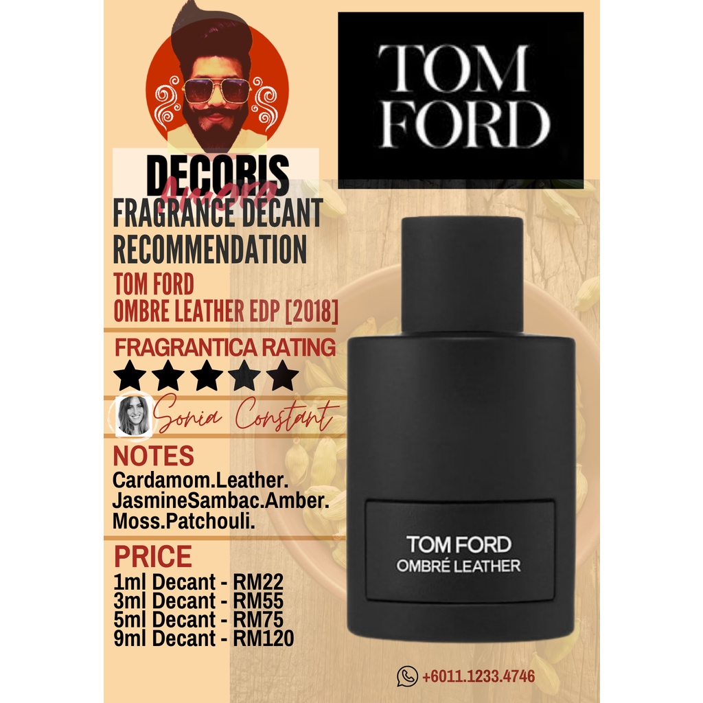 Tom Ford Ombre Leather EDP - Perfume Decant | Shopee Malaysia