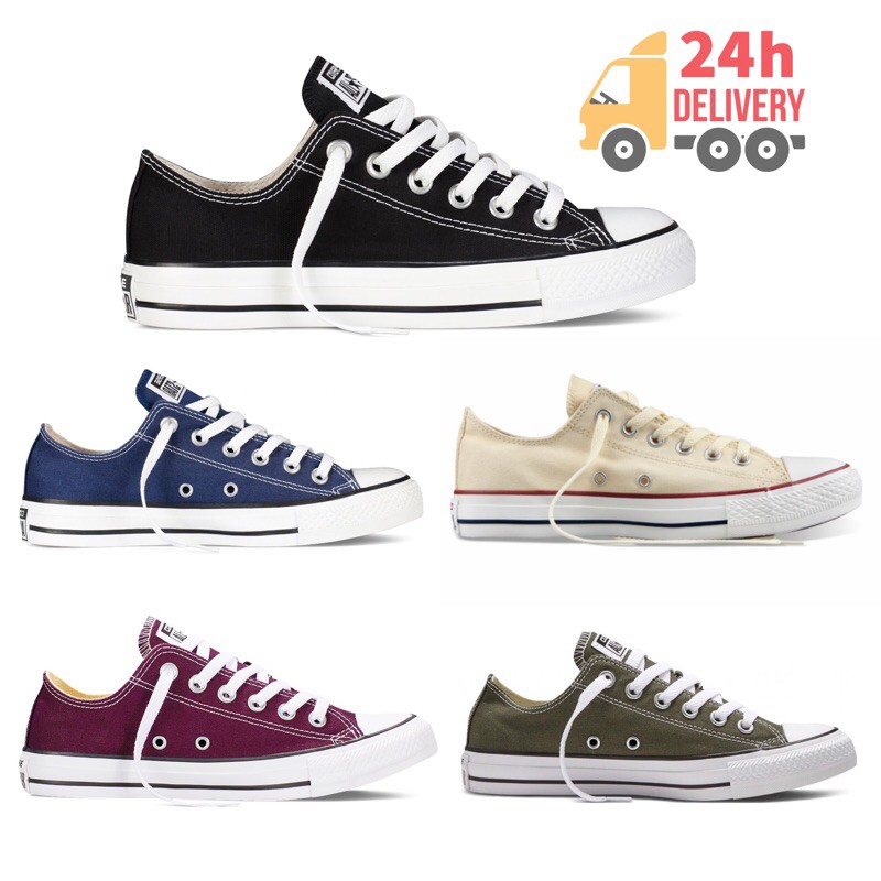 (24HOURS DELIVERY) CONVERSE READY STOCK LOW CUT WOMEN SNEAKERS MEN SNEAKER MALAYSIA