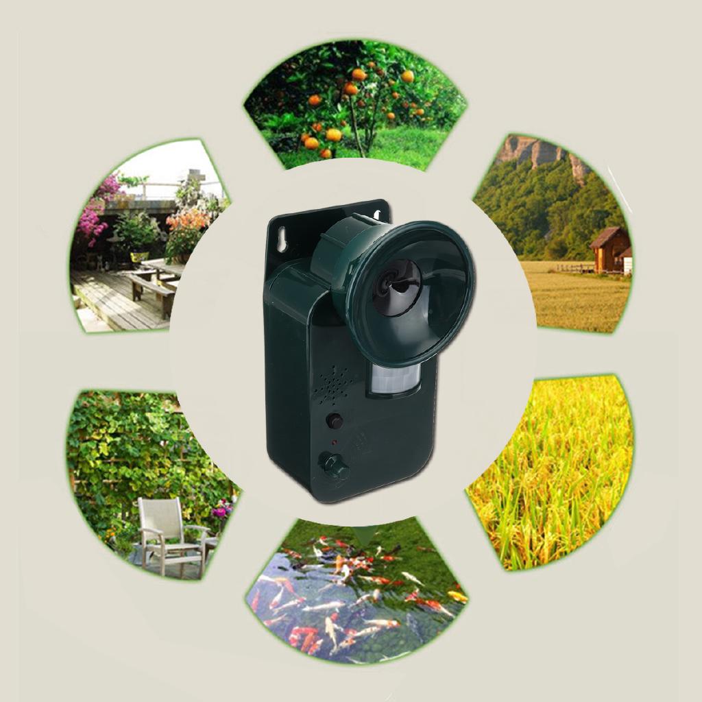 Ultra sonic Cordless Pest Repeller Outdoor Safely Repel Various Animal