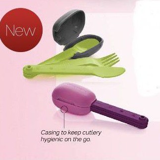 Tupperware OTG Cutleries with Case