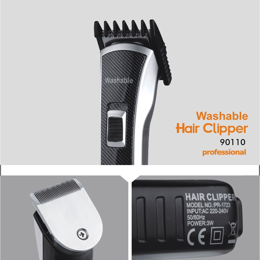 DSP Electric Hair Clipper Beard Trimmer Waterproof Washable Rechargeable |  Shopee Malaysia