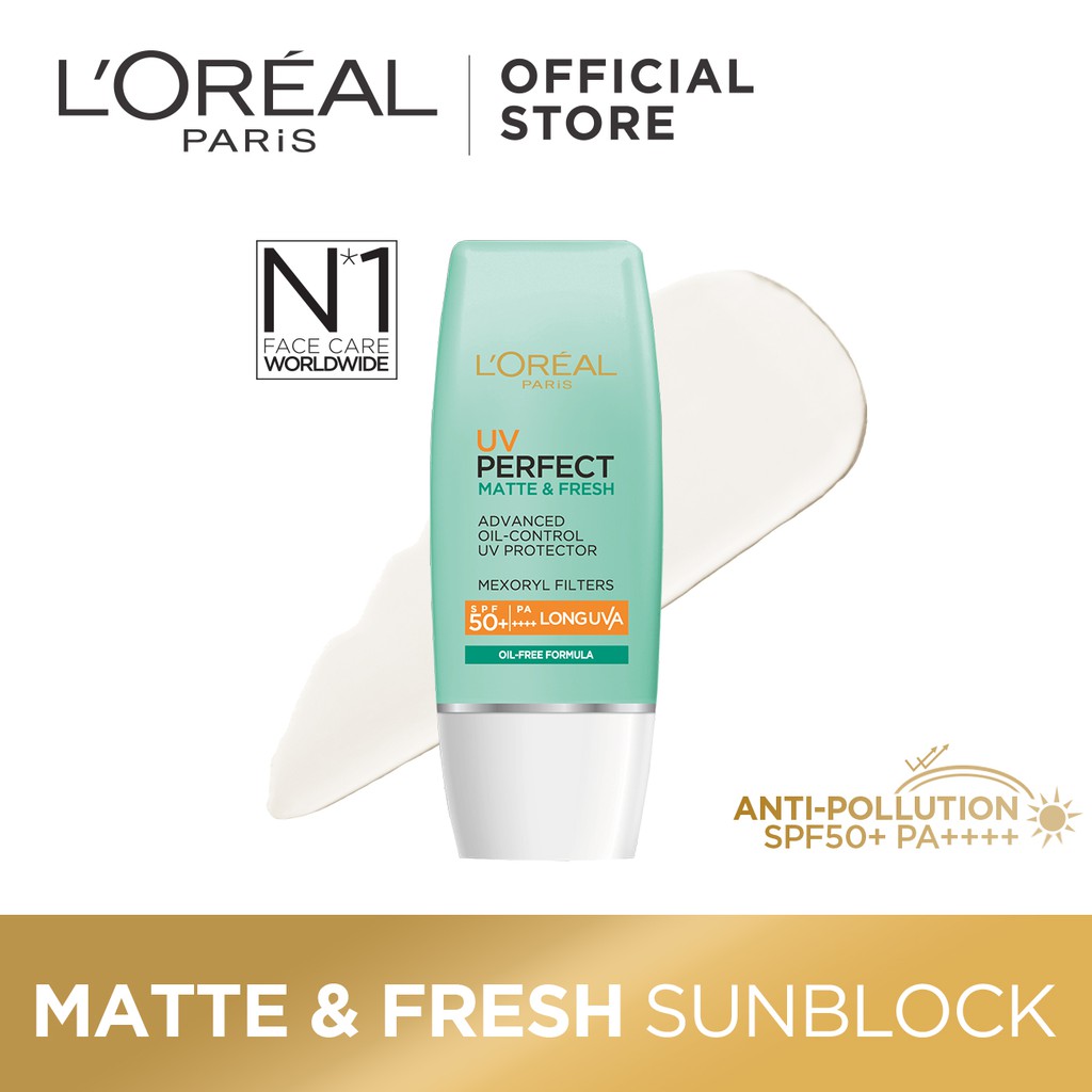 loreal sunscreen non comedogenic