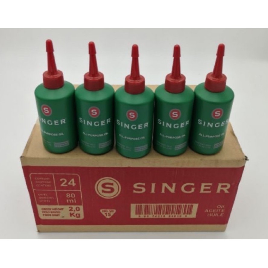 SINGER SEWING MACHINE OIL 80CC Shopee Malaysia