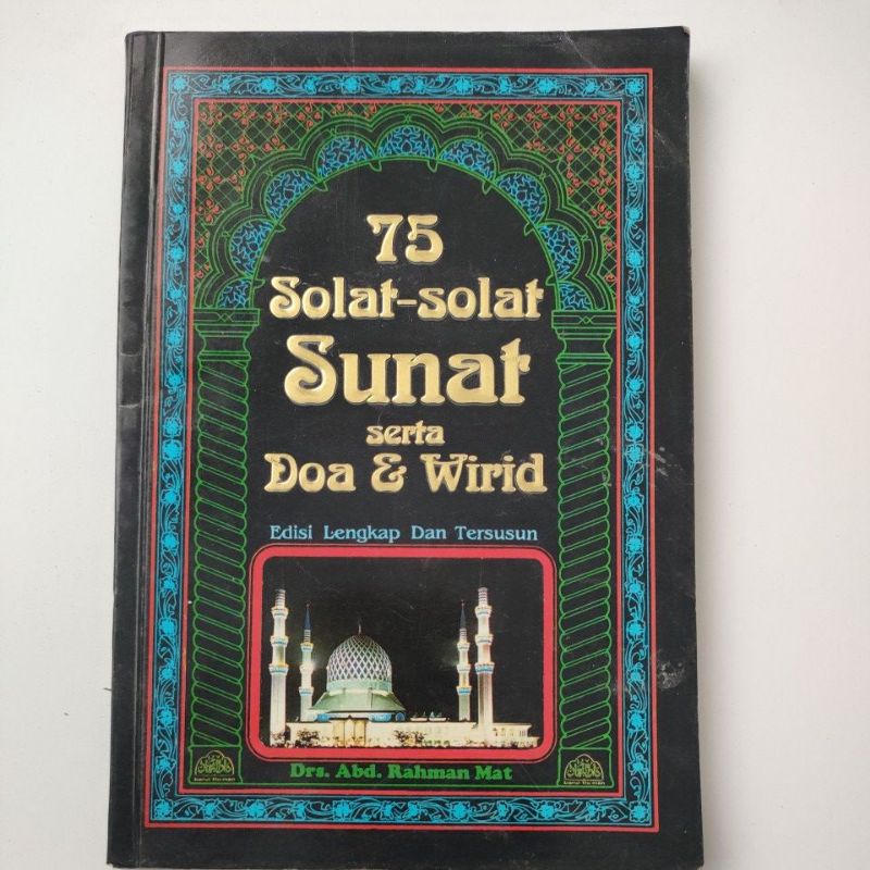 Buku Terpakai 75 Solat Solat Sunat Serta Doa And Wirid Shopee Malaysia 