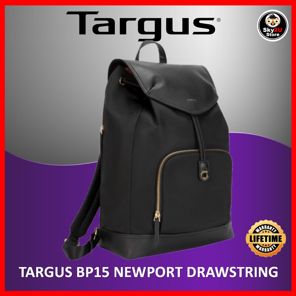 targus newport drawstring