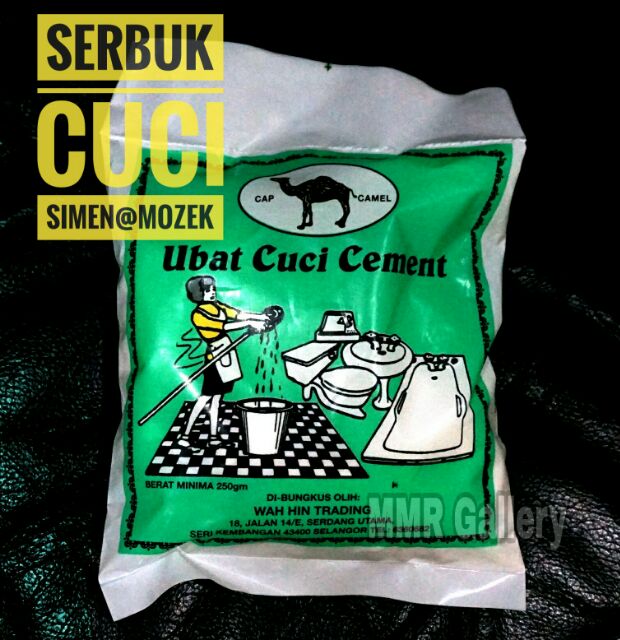 Ubat Pencuci Simen Lantai Mozek Powder Cement Floor Cleaner Shopee Malaysia