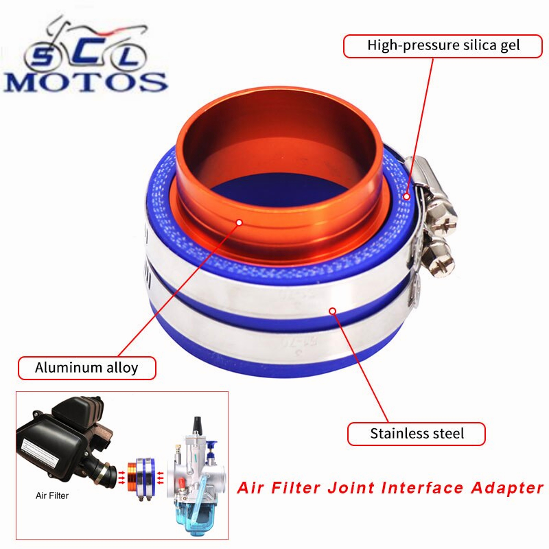 thumbnail image 2 of Racing Motorcycle 28mm Carburetor Kit – 4 Stroke, With Air Filter And Interface Adapter, Mechanical Choke 2 of 4