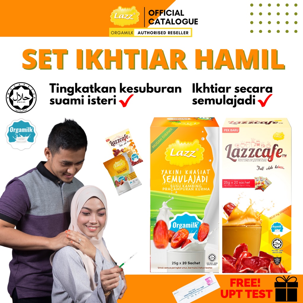 Lazz Set Ikhtiar Hamil 500g + 500g 