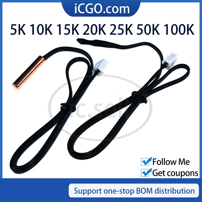 Air Conditioner Sensor Coil 5k 10k 15k 20k 25k 50k 100k Aircond Temperature Sensor Shopee Malaysia
