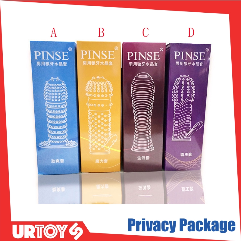 TAHAN LAMA Crystal Delay Cover Silicone Condom Adults 