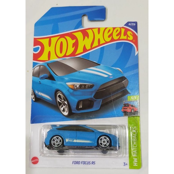 HOT WHEELS FORD FOCUS RS / FORD FOCUS RS BLUE / HOT WHEELS FORD ...