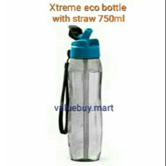Tupperware Xtreme eco bottle with straw 750ml