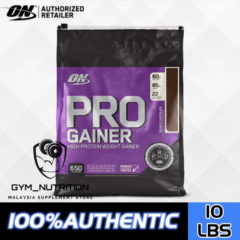 Optimum Nutrition Pro Gainer 1016lbson Mass Gaineron Pro Gainermass Proteinmuscle Gain