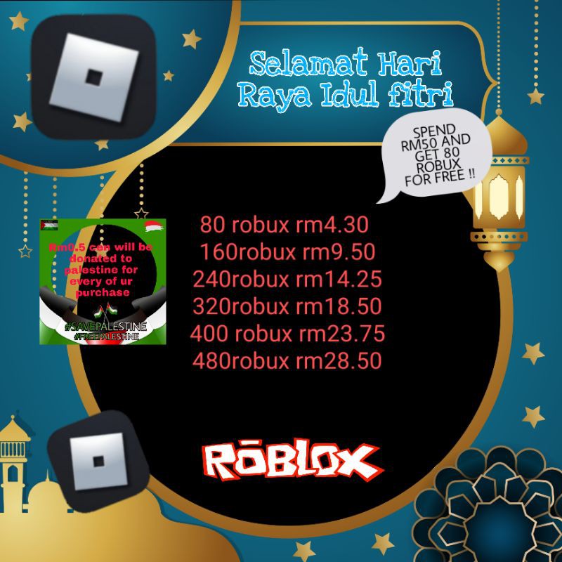 Buy Roblox Robux Cheap Price Seetracker Malaysia - 80 robux roblox