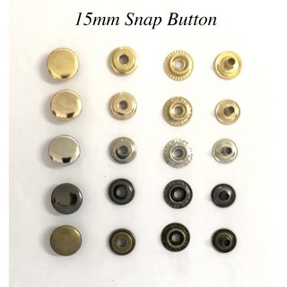 40pcs / Set Metal Snap Buttons Snaps Press Button Fasteners Sewing Tool