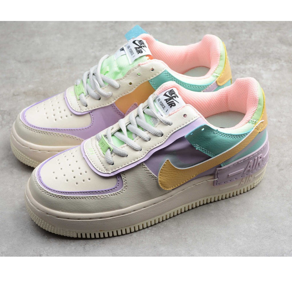 nike shoes wmns air force 1 shadow running shoes sneakers colorful