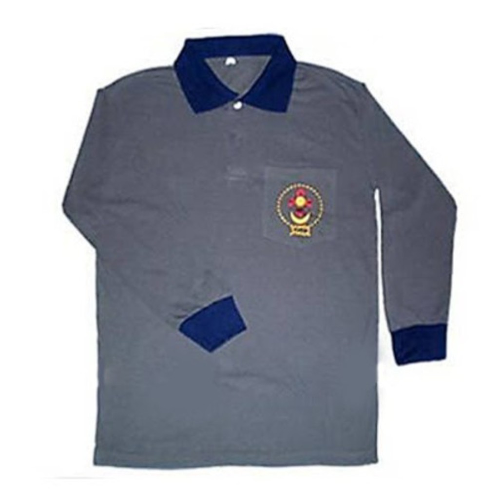 T Shirt Pengakap Uniform Sekolah Lengan Panjang Baju Tshirt Kokurikulum Pengakap Shopee Malaysia
