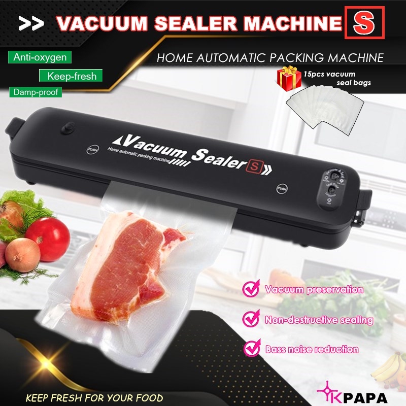 Sealer S Kitchen Automatic Vacuum Seal Fresh Food Saver Vacuum Sealer